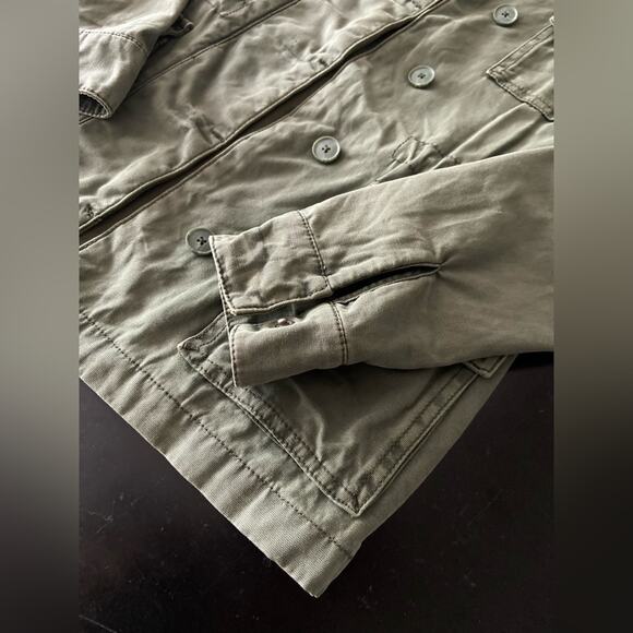 URBAN OUTFITTERS ECOTE Green Button Up Utility Jacket sz XS - Picture 4 of 8
